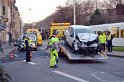 Schwerer VU LKW KVB Bus PKW Koeln Agrippinaufer Ubierring P189